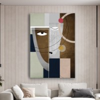 Pictură ArtShop Abstract Face In Brown Tones 50x75cm (PA328-M-PL)