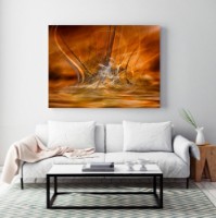 Картина ArtShop Abstract Waves 75x50cm (PA109-M-PL)