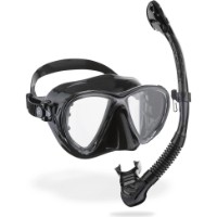 Masca si tub pentru înot Cressi Big Eyes Evolution + Alpha Ud Combo Black/Black (WDS337550) imaginea #1 — magazin online Desire.md