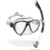 Masca si tub pentru înot Cressi Big Eyes Evolution + Alpha Ud Combo Clear/Black (DS337050) imaginea #1 — magazin online Desire.md