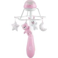 Carusel pentru pătuc Chicco Rainbow Pink (153268)