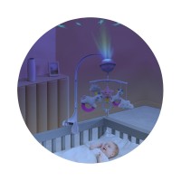 Carusel pentru pătuc Chipolino Unicorn (MILD02305UNI) imaginea #2 — magazin online Desire.md