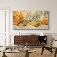 Картина ArtShop Abstraction In Gray And Gold Tones 90x45cm (PA311-P-L)