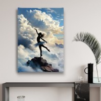 Картина ArtShop Ballerina Against The Clouds 60x90cm (PA344-P-L)