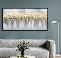 Pictură ArtShop Gold On Gray 90x45cm (PA276-LL)