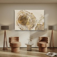 Картина ArtShop Gold Tree Rings 60x40cm (PA251-L-PL)