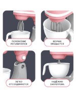 Mixer HD Mini Family Mixer Pink (75364) imaginea #3 — magazin online Desire.md