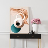 Картина ArtShop Moden Soft Pink Geometry 50x75cm (PA254-M-L)