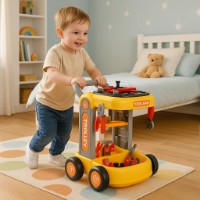 Set de scule pentru copii ChiToys Cute Trolley Tool PH-40 (МЕ11.129) imaginea #5 — magazin online Desire.md