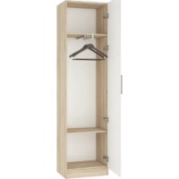 Dulap-Penal Mobildor-Lux Practik 55x40x210H Oak Sonoma/White (10008707) imaginea #2 — magazin online Desire.md