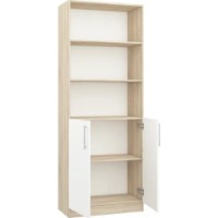 Dulap Mobildor-Lux Practik 80x40x210H Oak Sonoma/White (10008833) imaginea #2 — magazin online Desire.md