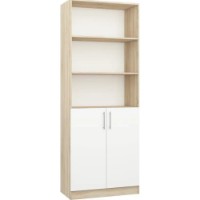 Dulap Mobildor-Lux Practik 80x40x210H Oak Sonoma/White (10008833)