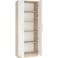 Dulap Mobildor-Lux Practik 80x40x210H Oak Sonoma/White (10008969) imaginea #2 — magazin online Desire.md