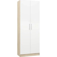 Dulap Mobildor-Lux Practik 80x40x210H Oak Sonoma/White (10008969)