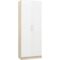 Dulap Mobildor-Lux Practik 80x40x210H Oak Sonoma/White (10008973)