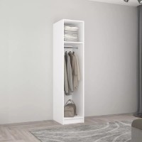 Dulap Mobildor-Lux Smart-Home 0.50x0.56x2.0H m cu bară Alb/Sonoma imaginea #2 — magazin online Desire.md