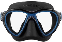 Masca si tub pentru înot Cressi Quantum + Itaca Ultra Dry Combo Black/Blue (DM405020) imaginea #3 — magazin online Desire.md