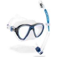 Masca si tub pentru înot Cressi Quantum + Itaca Ultra Dry Combo Clear/Blue (DM400020) imaginea #1 — magazin online Desire.md