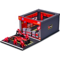 Set de mașini Bburago Pit Pass Ferrari SF-24 (18-36862)