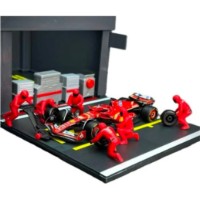 Set de mașini Bburago Pit Pass Ferrari SF-24 (18-36862) imaginea #4 — magazin online Desire.md