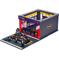Set de mașini Bburago Pit Pass Oracle Red Bull Racing RB20 1:43 (18-38453)