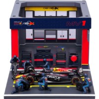 Set de mașini Bburago Pit Pass Oracle Red Bull Racing RB20 1:43 (18-38453) imaginea #5 — magazin online Desire.md