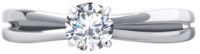Inel din aur alb cu zirconiu Diamant 52-110-01726-1 s.17 1,46g imaginea #2 — magazin online Desire.md