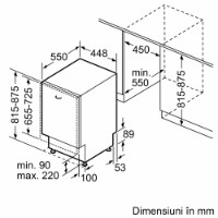 Maşină de spălat vase încorporabilă Bosch SPV4HMX49E imaginea #4 — magazin online Desire.md