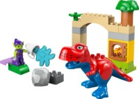 Set de construcție Lego Duplo: Dinosaur Spidey-Rex vs. Green Goblin (10463)