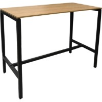 Барный стол Deco Kube 138x68 Oak Sonoma/Black (T5KU1407)