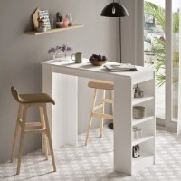 Masa de bar Trendy ST1-W White 120x101x51cm GTR001937