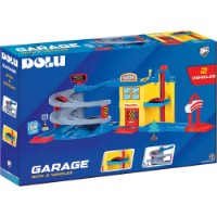 Drumul de joacă pentru copii Dolu Garage With 2 Vehicles (5226) imaginea #3 — magazin online Desire.md