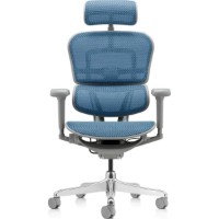 Офисное кресло Comfort T-168-B4 Enjoy Ultra Cobalt фото №3 — интернет-магазин Desire.md