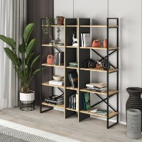 Etajeră Showdeko Vale Maxi Silky Black/Sapphire Oak (M.KT.02.24323.2)