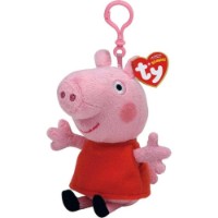 Breloc Ty Peppa Pig 12cm (TY46131)