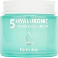 Cremă pentru față FarmStay Hyaluronic 5 Water Drop Cream 80ml 