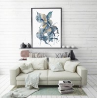 Картина ArtShop Abstract Flowers 40x60cm (PA49-L)