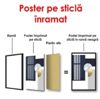 Pictură ArtShop Abstract Wall In White & Blue Shades 30x60cm (PA134-XL) imaginea #2 — magazin online Desire.md