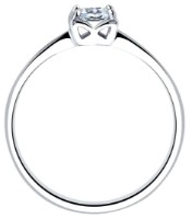 Inel din argint cu zirconiu Diamant 94-110-01712-1 s.19 2,36g imaginea #2 — magazin online Desire.md