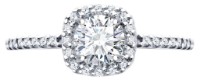 Inel din aur alb cu zirconii Diamant 52-110-02355-1 s.16,5 1,53g imaginea #3 — magazin online Desire.md