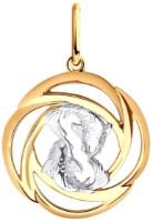 Pandantiv SOLOVOV JEWELRY 93-130-01296-1 1,97gr