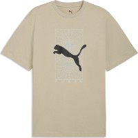 Tricou bărbătesc Puma Pumatech Relaxed Graphic Pebble Gray, s.XL imaginea #1 — magazin online Desire.md
