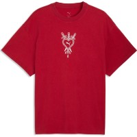 Tricou bărbătesc Puma Swish N' Ink III Dark Crimson, s.L imaginea #1 — magazin online Desire.md
