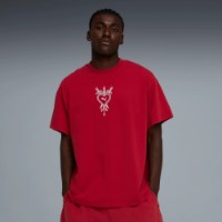 Tricou bărbătesc Puma Swish N' Ink III Dark Crimson, s.XL imaginea #2 — magazin online Desire.md