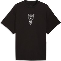 Tricou bărbătesc Puma Swish N' Ink III Puma Black, s.M