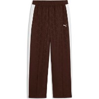 Pantaloni spotivi de dame Puma T7 Jacquarded Woven Chocolate Brown, s.S (63455713) imaginea #1 — magazin online Desire.md