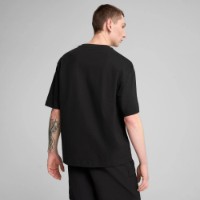 Tricou bărbătesc Puma Wardrobe Ess Boxy Tee Puma Black, s.S imaginea #3 — magazin online Desire.md