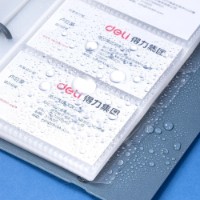 Clasor carti de vizita Deli Blue (5778) imaginea #2 — magazin online Desire.md