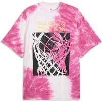 Tricou bărbătesc Puma What The Fun II Oversized Basketball Tee Mauve Pop, s.XXL imaginea #1 — magazin online Desire.md