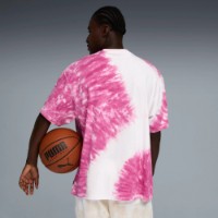 Tricou bărbătesc Puma What The Fun II Oversized Basketball Tee Mauve Pop, s.XXL imaginea #3 — magazin online Desire.md